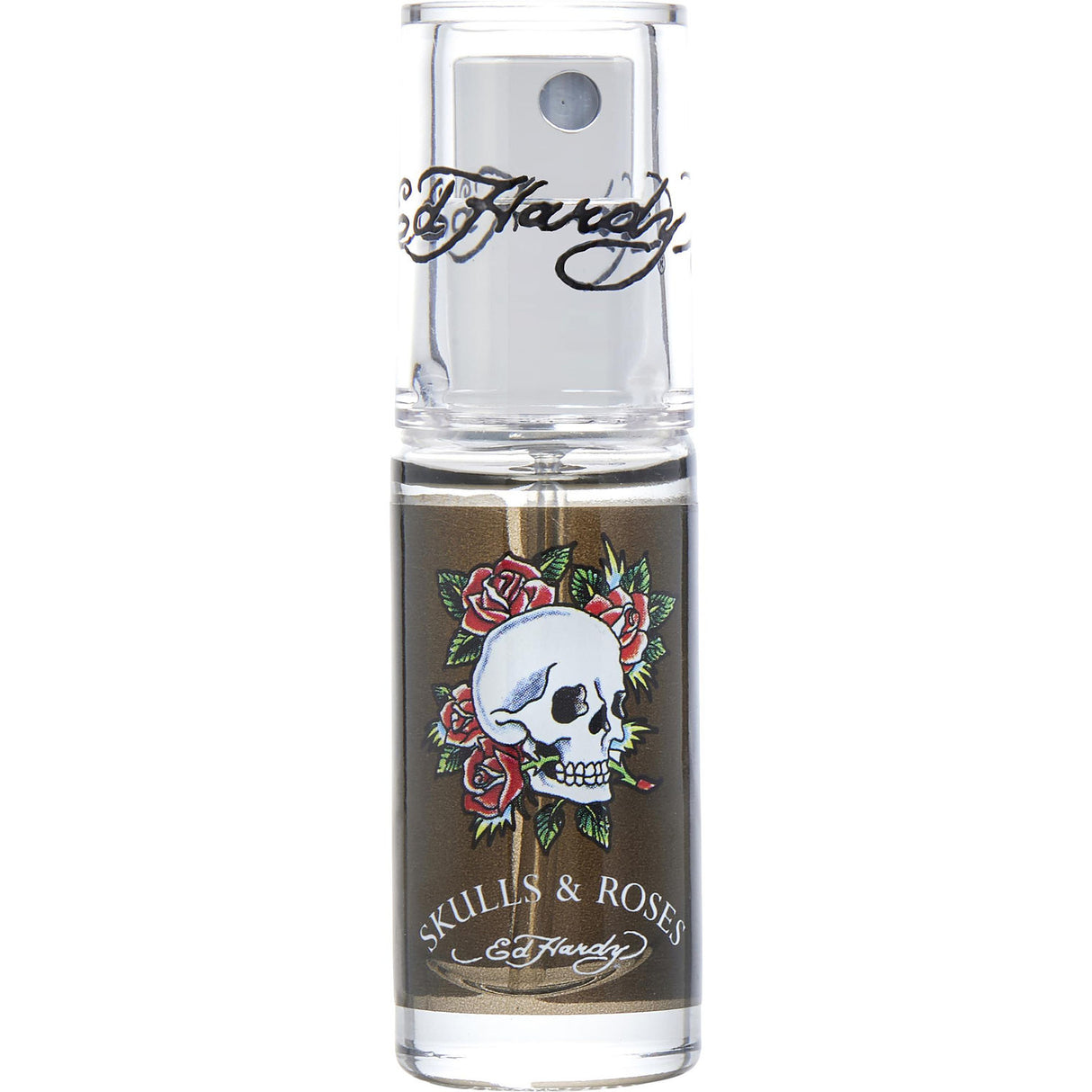 ED HARDY SKULLS & ROSES by Christian Audigier - EDT SPRAY 0.25 OZ MINI (UNBOXED) - Men