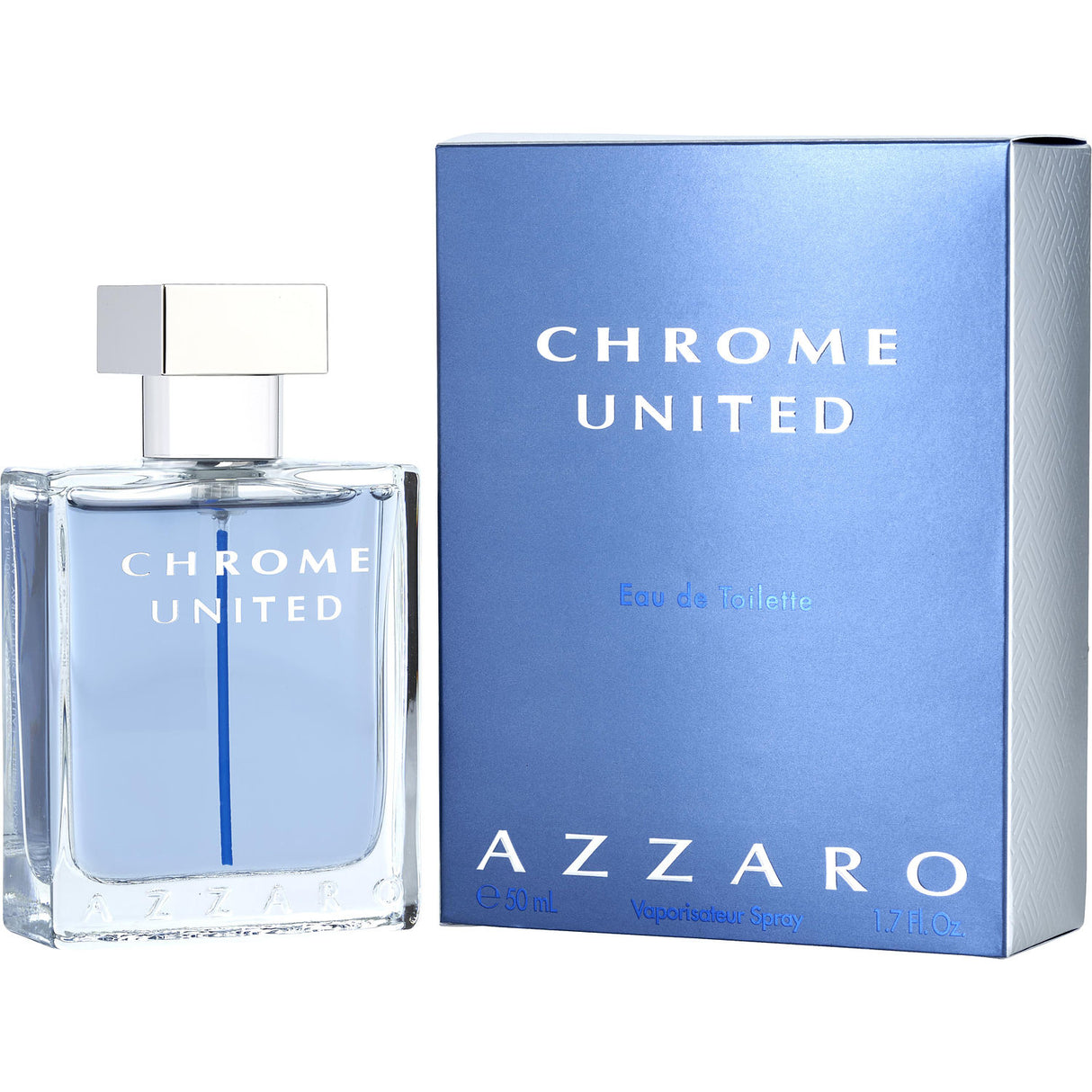 CHROME UNITED by Azzaro - EDT SPRAY 1.7 OZ - Men