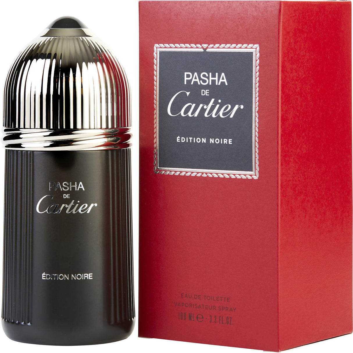 PASHA DE CARTIER EDITION NOIRE by Cartier - EDT SPRAY 3.3 OZ - Men