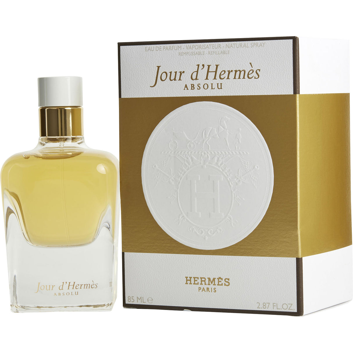 JOUR D'HERMES ABSOLU by Hermes - EAU DE PARFUM SPRAY REFILLABLE 2.8 OZ - Women