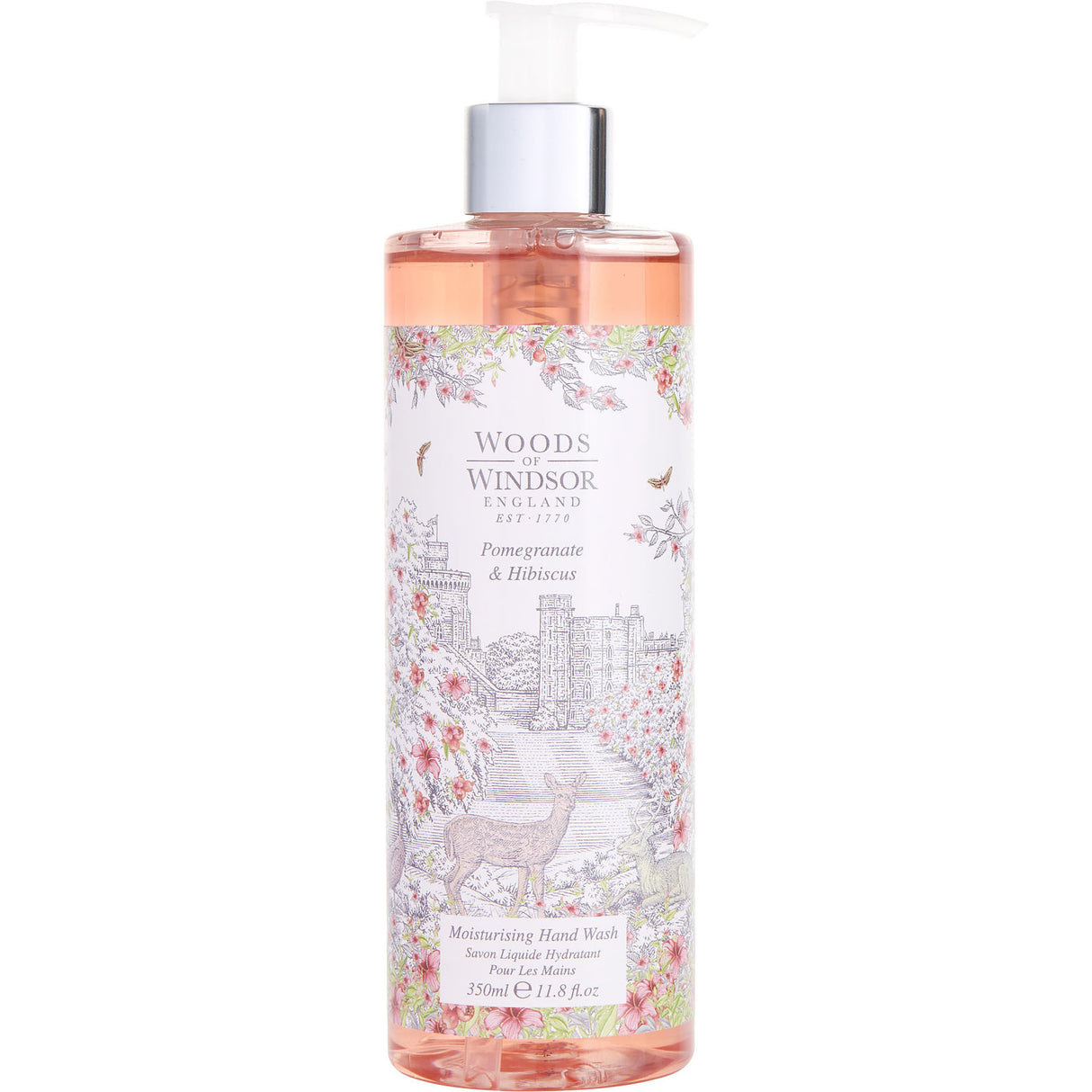 WOODS OF WINDSOR POMEGRANATE & HIBISCUS by Woods of Windsor - HAND WASH 11.8 OZ - Women