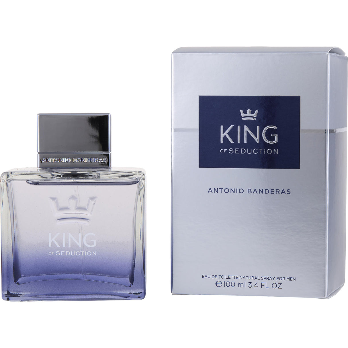 KING OF SEDUCTION by Antonio Banderas - EDT SPRAY 3.4 OZ - Men