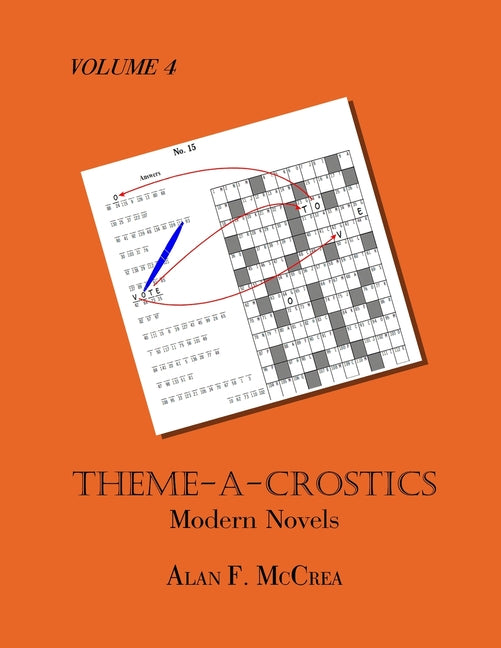 Theme-A-Crostics: Modern Novels - Paperback by Books by splitShops