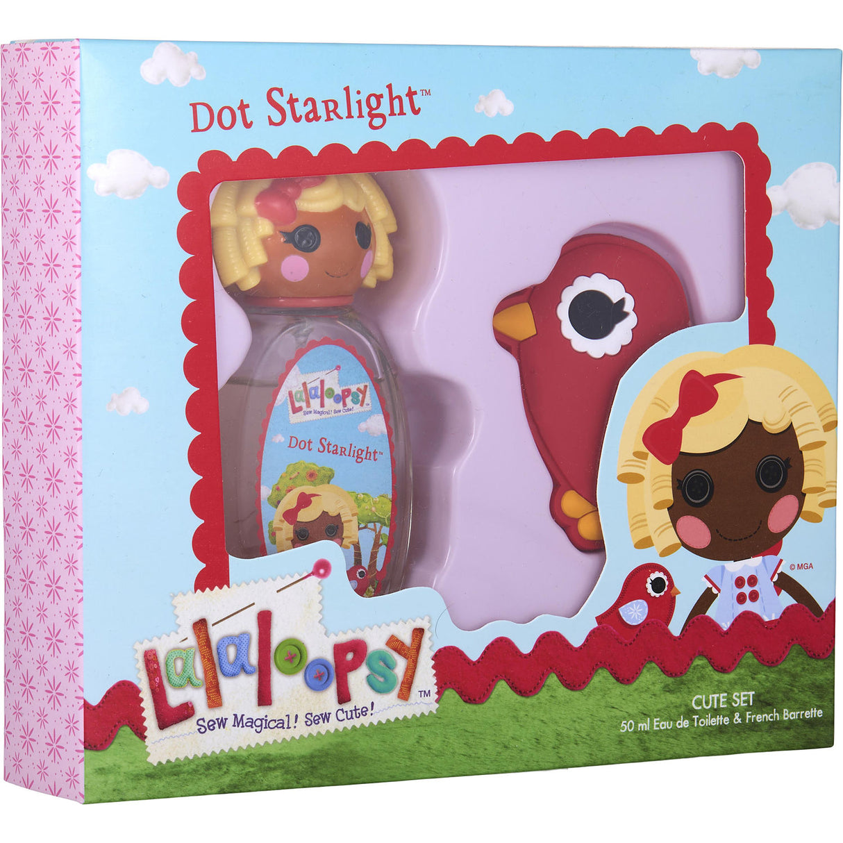 LALAOOPSY DOT STARLIGHT by Marmol & Son - EDT SPRAY 1.7 OZ & HAIR CLIP - Women