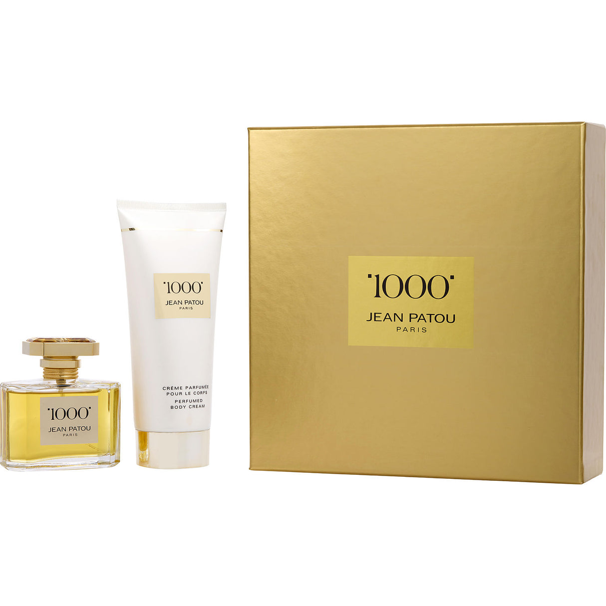 JEAN PATOU 1000 by Jean Patou - EAU DE PARFUM SPRAY 2.5 OZ & BODY CREAM 6.7 OZ - Women