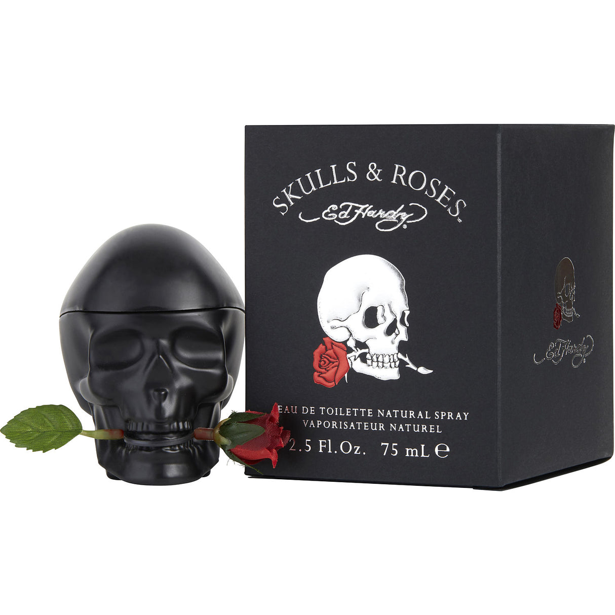 ED HARDY SKULLS & ROSES by Christian Audigier - EDT SPRAY 2.5 OZ - Men