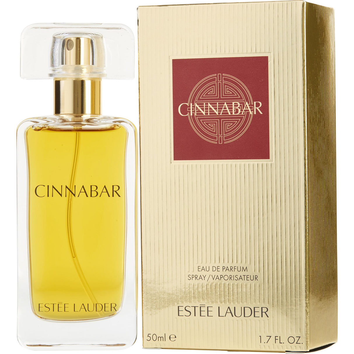 CINNABAR by Estee Lauder - EAU DE PARFUM SPRAY 1.7 OZ (NEW GOLD PACKAGING) - Women