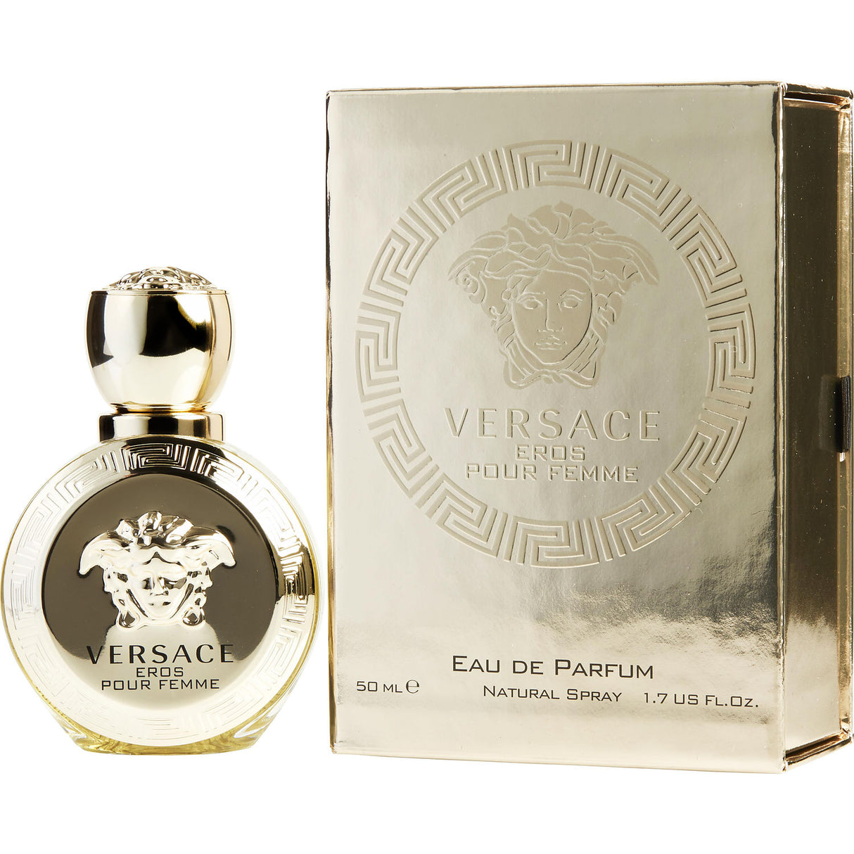 VERSACE EROS POUR FEMME by Gianni Versace - EAU DE PARFUM SPRAY 1.7 OZ - Women