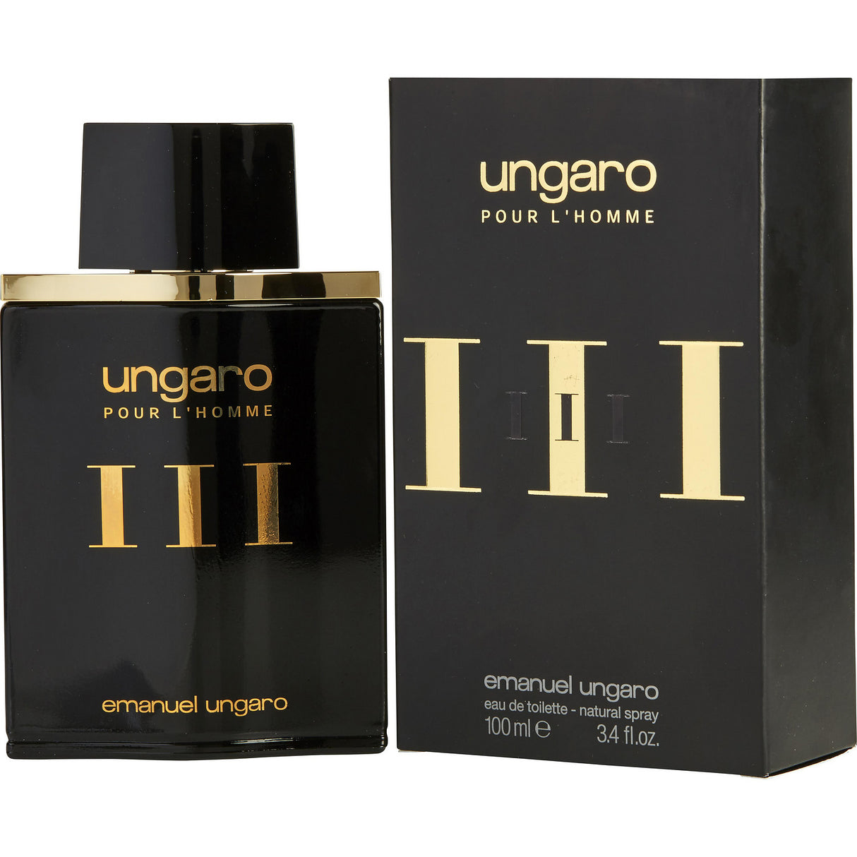 UNGARO III by Ungaro - EDT SPRAY 3.4 OZ (NEW PACKAGING) - Men