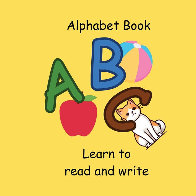 Alphabet Book: Learn to read and write - Paperback by Books by splitShops