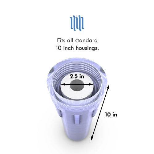 Nano Micron Sediment Filter Universal Whole House Cartridge by Drinkpod