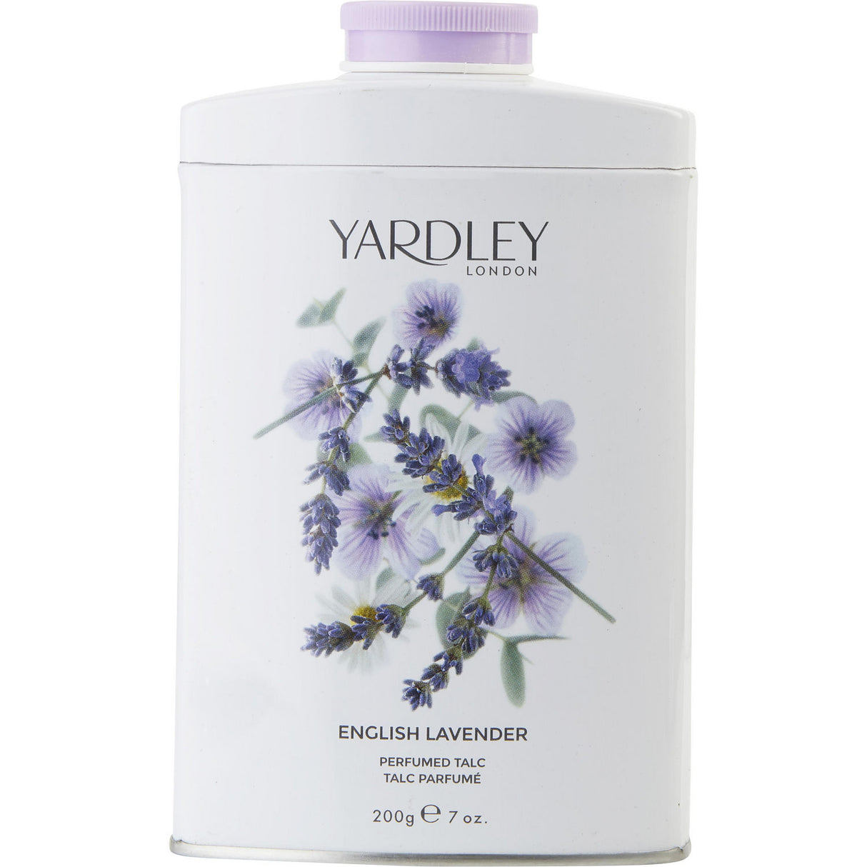 YARDLEY ENGLISH LAVENDER TIN by Yardley - PERFUMED TALC 7 OZ (NEW PACKAGING) - Women