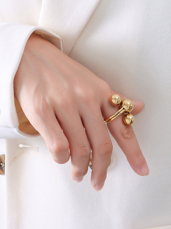 Geometric Star Shape Rings Accessories by migunica