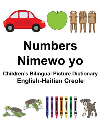 English-Haitian Creole Numbers/Nimewo yo Children's Bilingual Picture Dictionary - Paperback by Books by splitShops