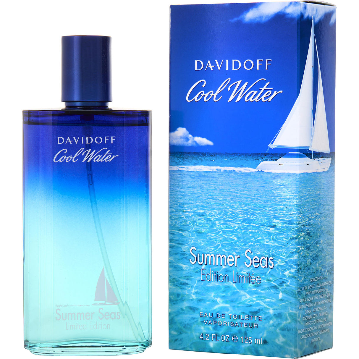 COOL WATER SUMMER SEAS by Davidoff - EDT SPRAY 4.2 OZ - Men