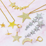 Lara Land Shiny Star Necklace by Ellisonyoung.com