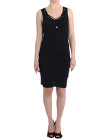 Black pencil sheath dress by Faz