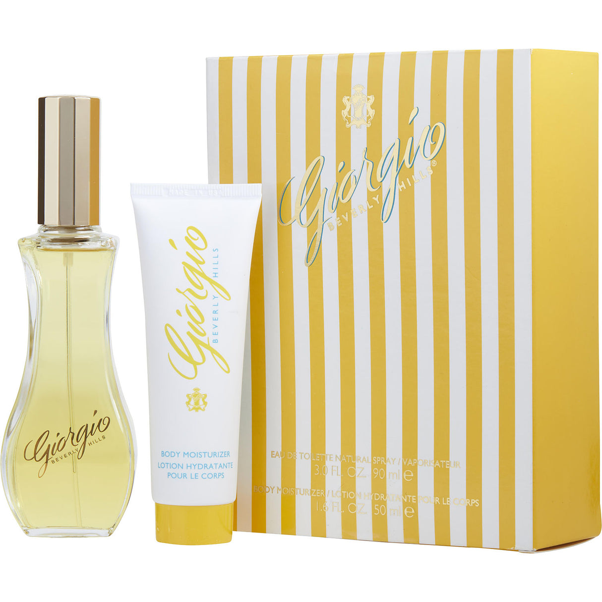 GIORGIO by Giorgio Beverly Hills - EDT SPRAY 3 OZ & BODY LOTION 1.6 OZ - Women