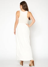 Womens Sleeveless Pleated Maxi Dress by Shop at Konus