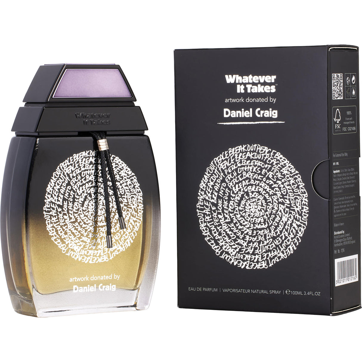 WHATEVER IT TAKES DANIEL CRAIG by Whatever It Takes - EAU DE PARFUM SPRAY 3.4 OZ - Men