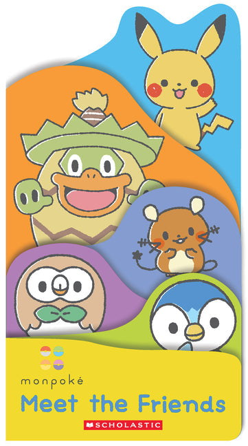 Meet the Friends (Monpoké Board Book) - Board Book by Books by splitShops