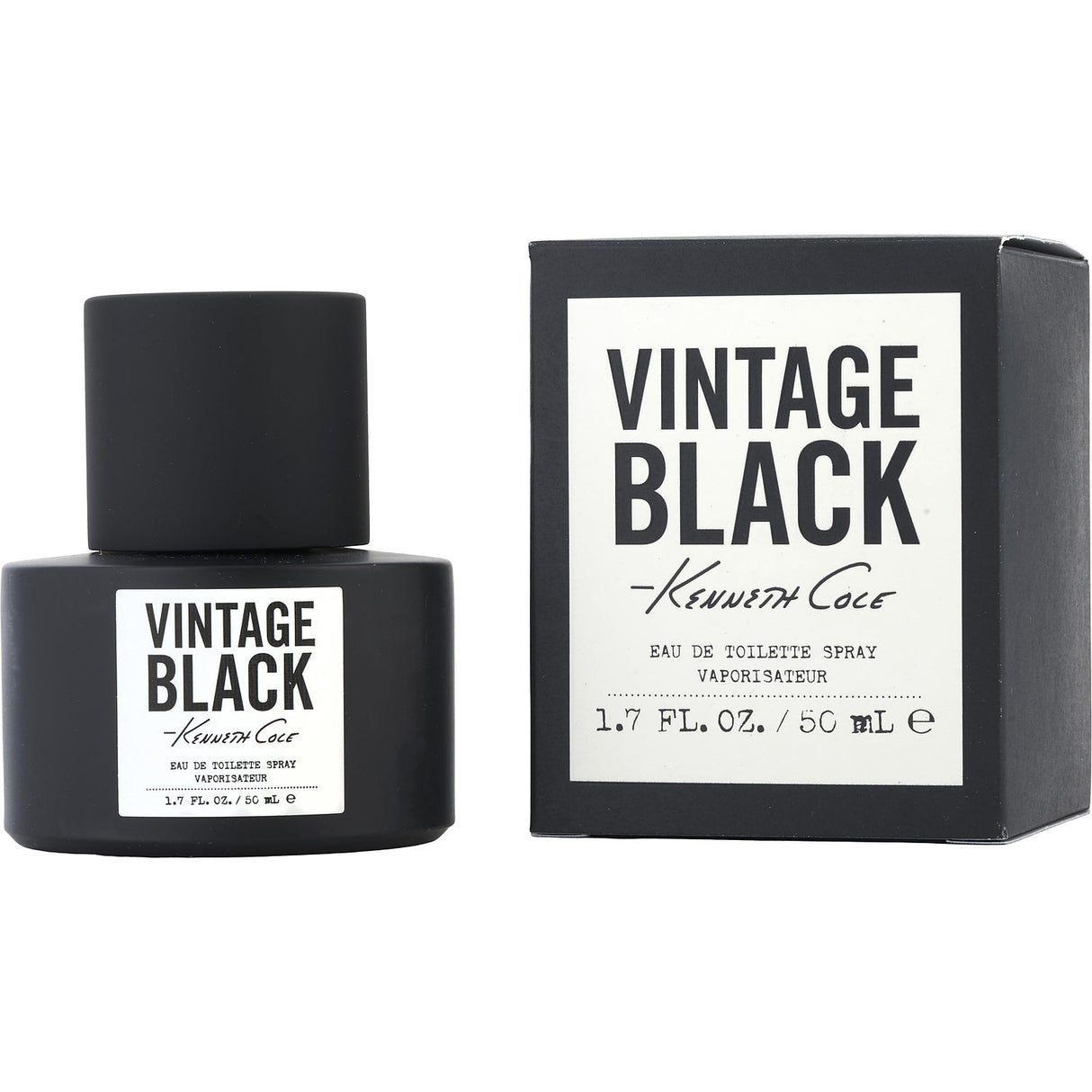 VINTAGE BLACK by Kenneth Cole - EDT SPRAY 1.7 OZ - Men