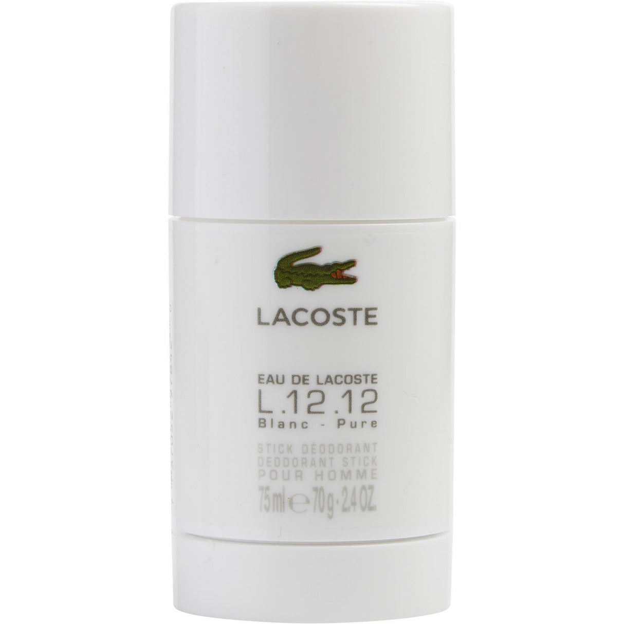 LACOSTE L.12.12 BLANC by Lacoste - PURE DEODORANT STICK 2.4 OZ - Men