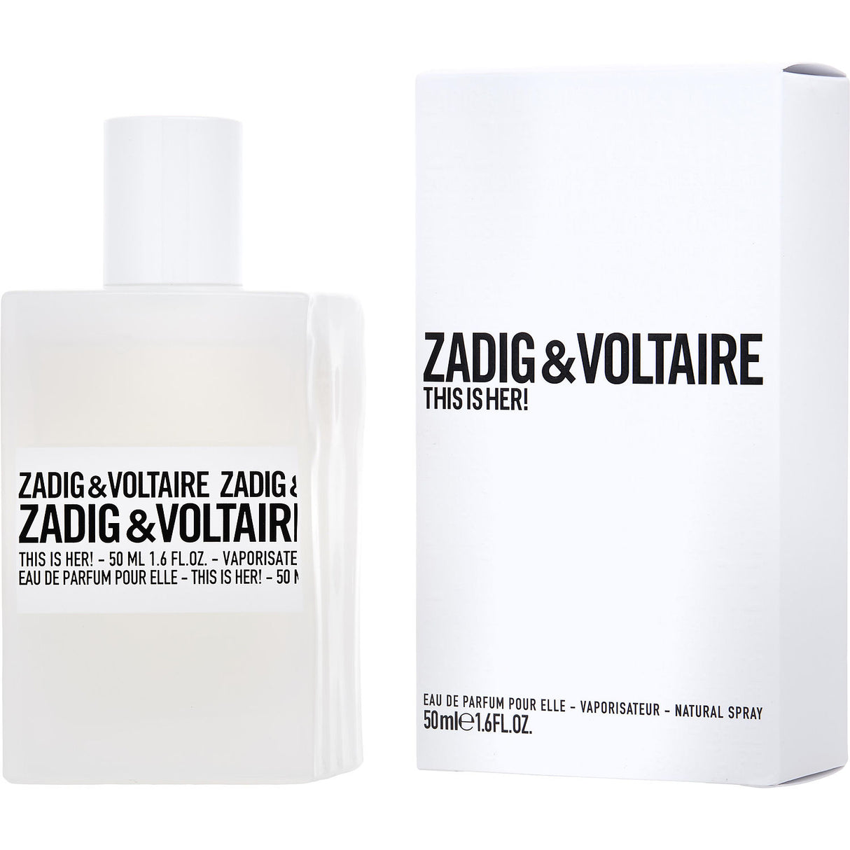 ZADIG & VOLTAIRE THIS IS HER! by Zadig & Voltaire - EAU DE PARFUM SPRAY 1.6 OZ - Women