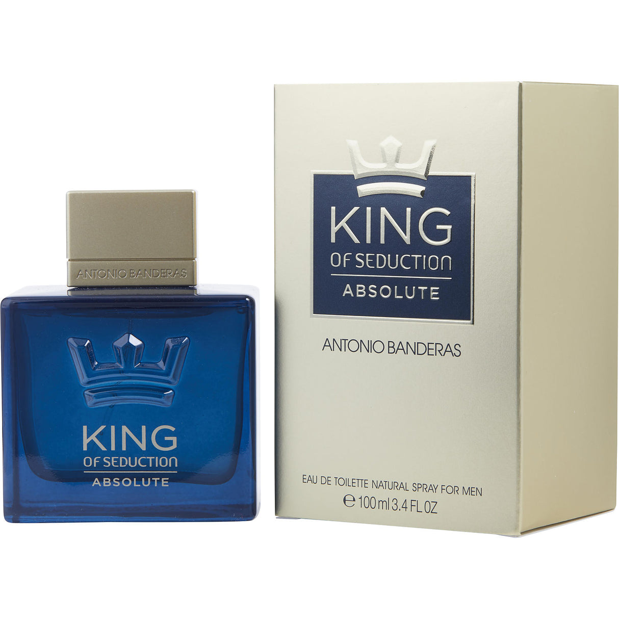 KING OF SEDUCTION ABSOLUTE by Antonio Banderas - EDT SPRAY 3.4 OZ - Men