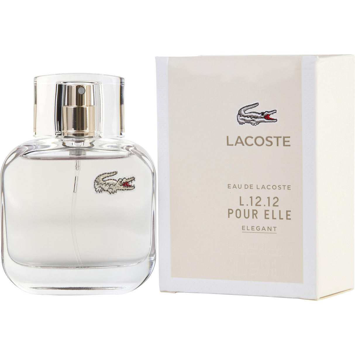 LACOSTE EAU DE LACOSTE L.12.12 POUR ELLE ELEGANT by Lacoste - EDT SPRAY 1.6 OZ - Women