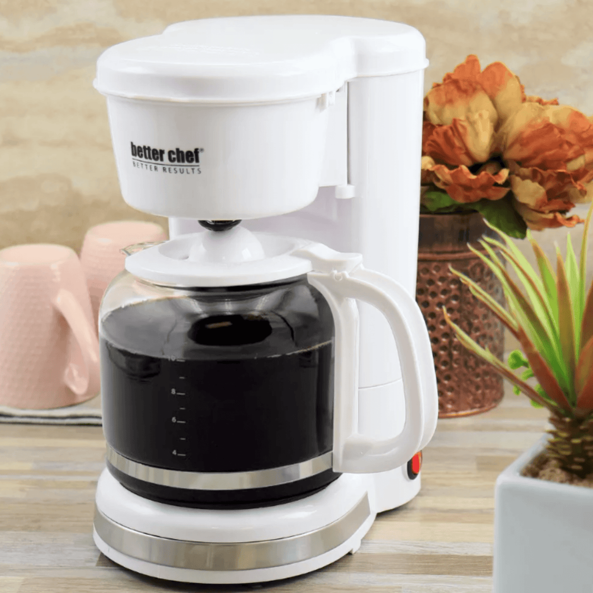 Better Chef 12 Cup Pause 'n Serve Coffee Maker by Jupiter Gear Home