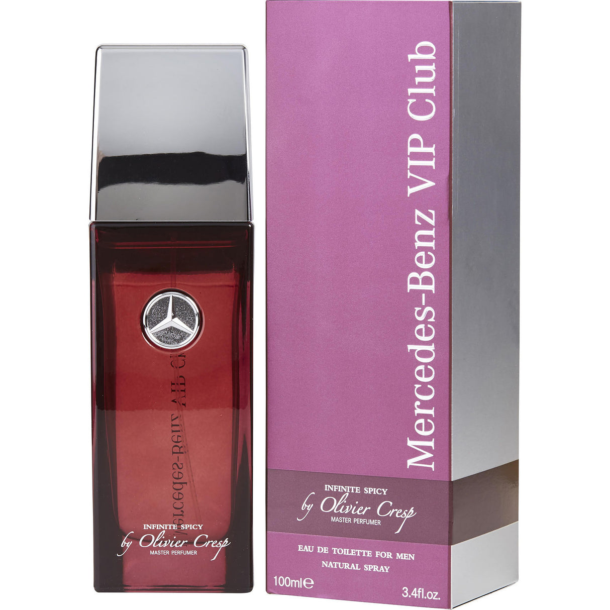 MERCEDES-BENZ VIP CLUB INFINITE SPICY by Mercedes-Benz - EDT SPRAY 3.4 OZ - Men