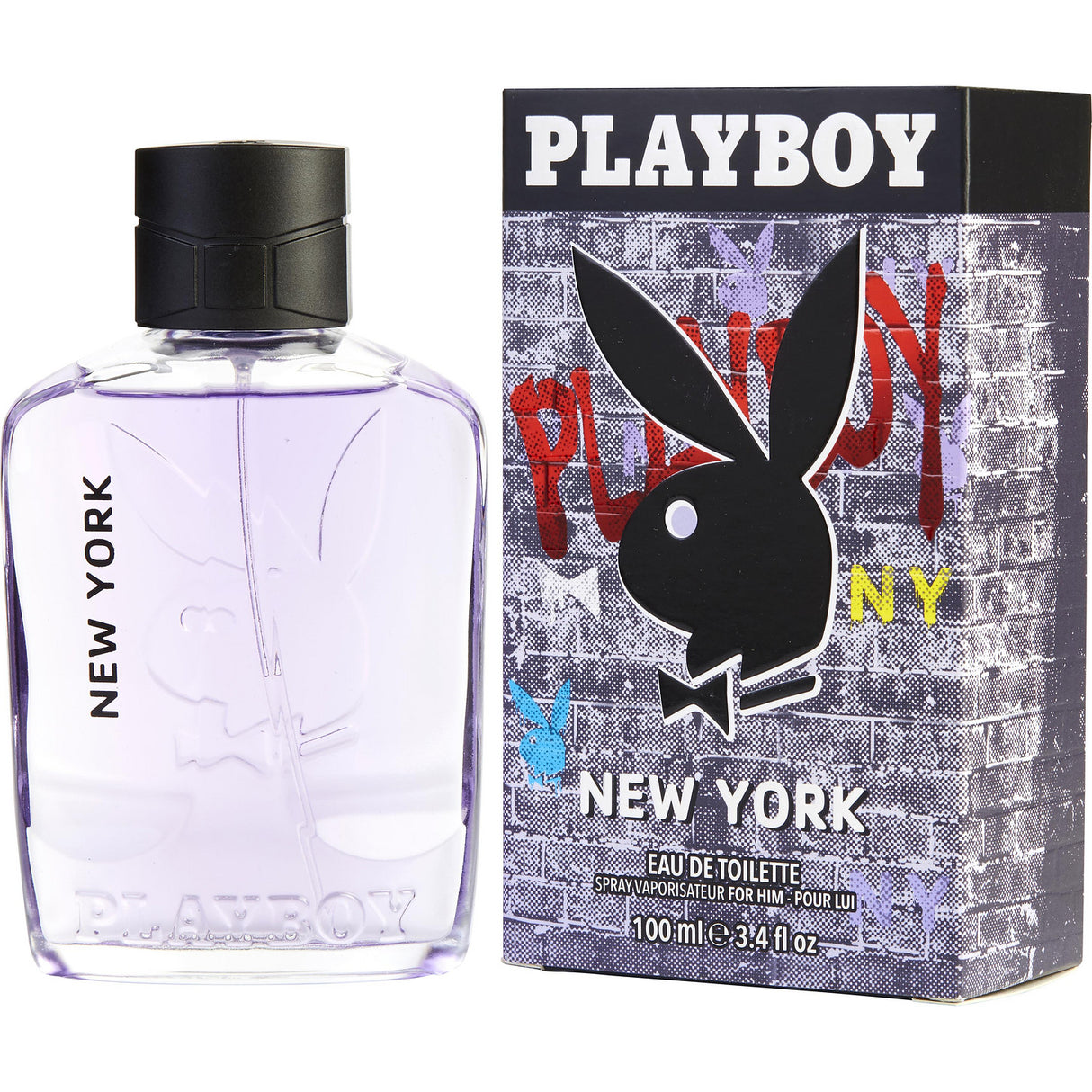 PLAYBOY NEW YORK by Playboy - EDT SPRAY 3.4 OZ (NEW PACKAGING) - Men