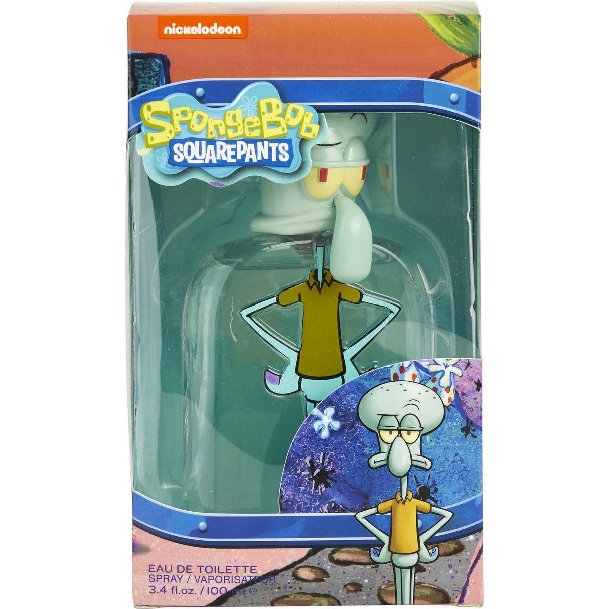 SPONGEBOB SQUAREPANTS by Nickelodeon - SQUIDWARD EDT SPRAY 3.4 OZ - Men