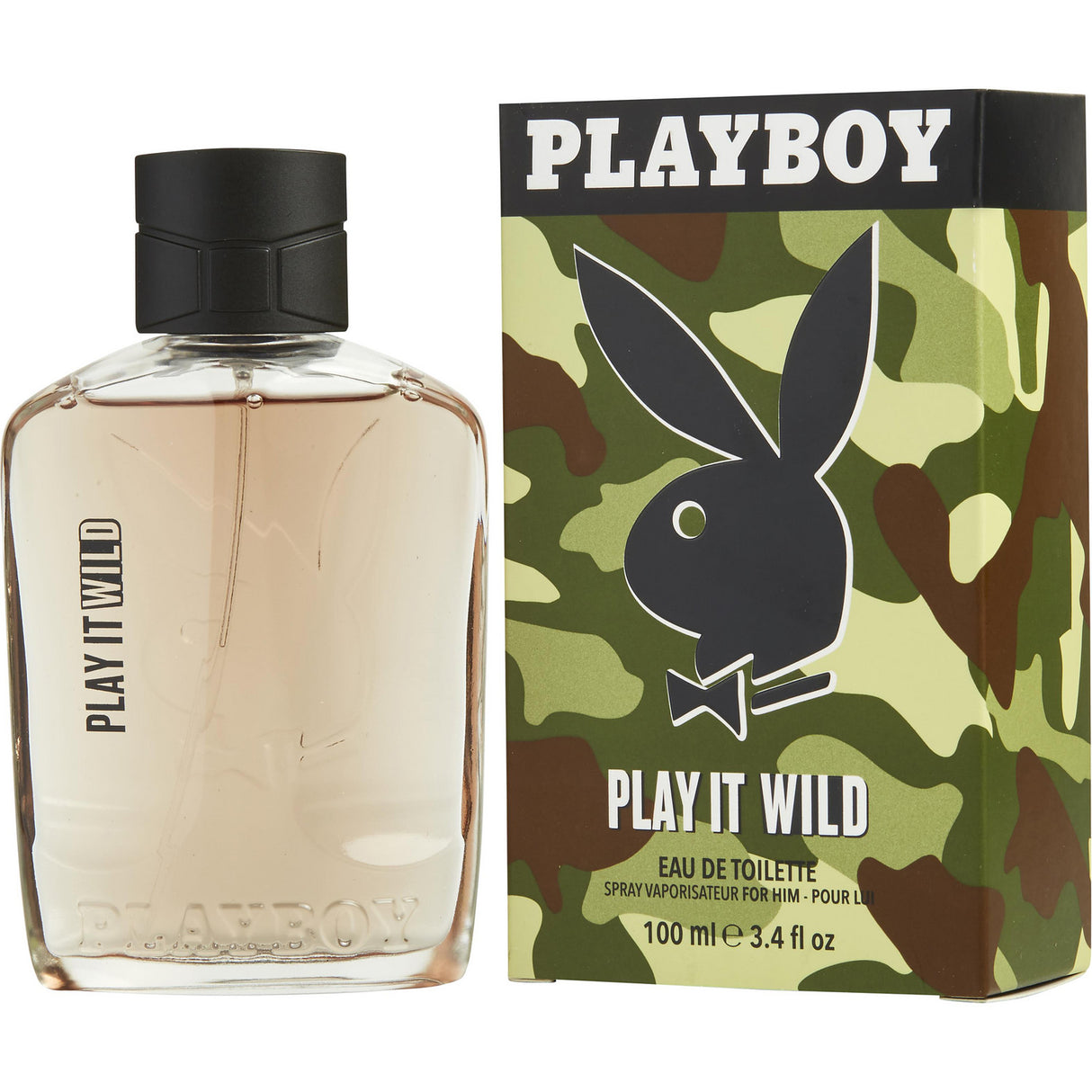 PLAYBOY PLAY IT WILD by Playboy - EDT SPRAY 3.4 OZ - Men