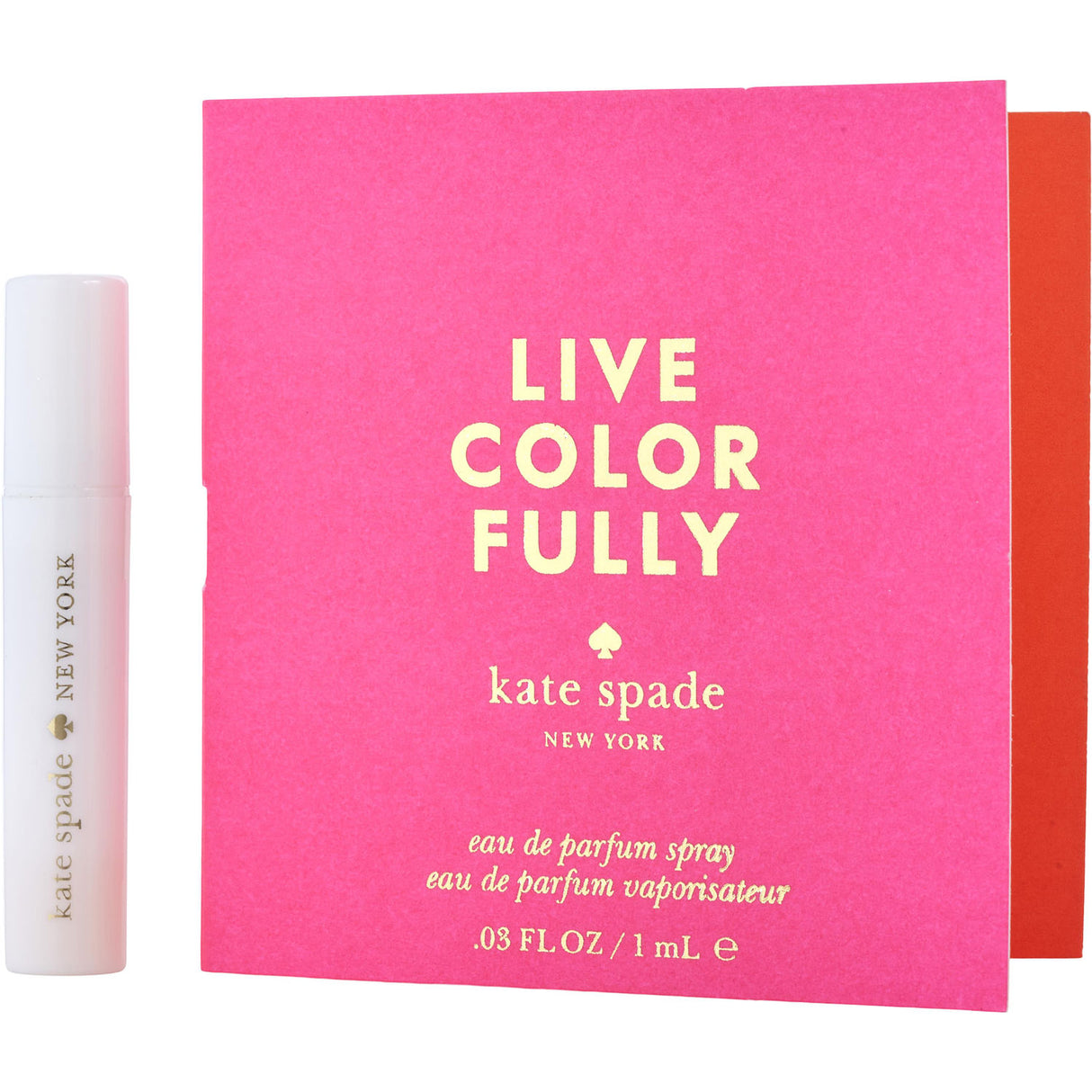 KATE SPADE LIVE COLORFULLY by Kate Spade - EAU DE PARFUM SPRAY VIAL ON CARD - Women