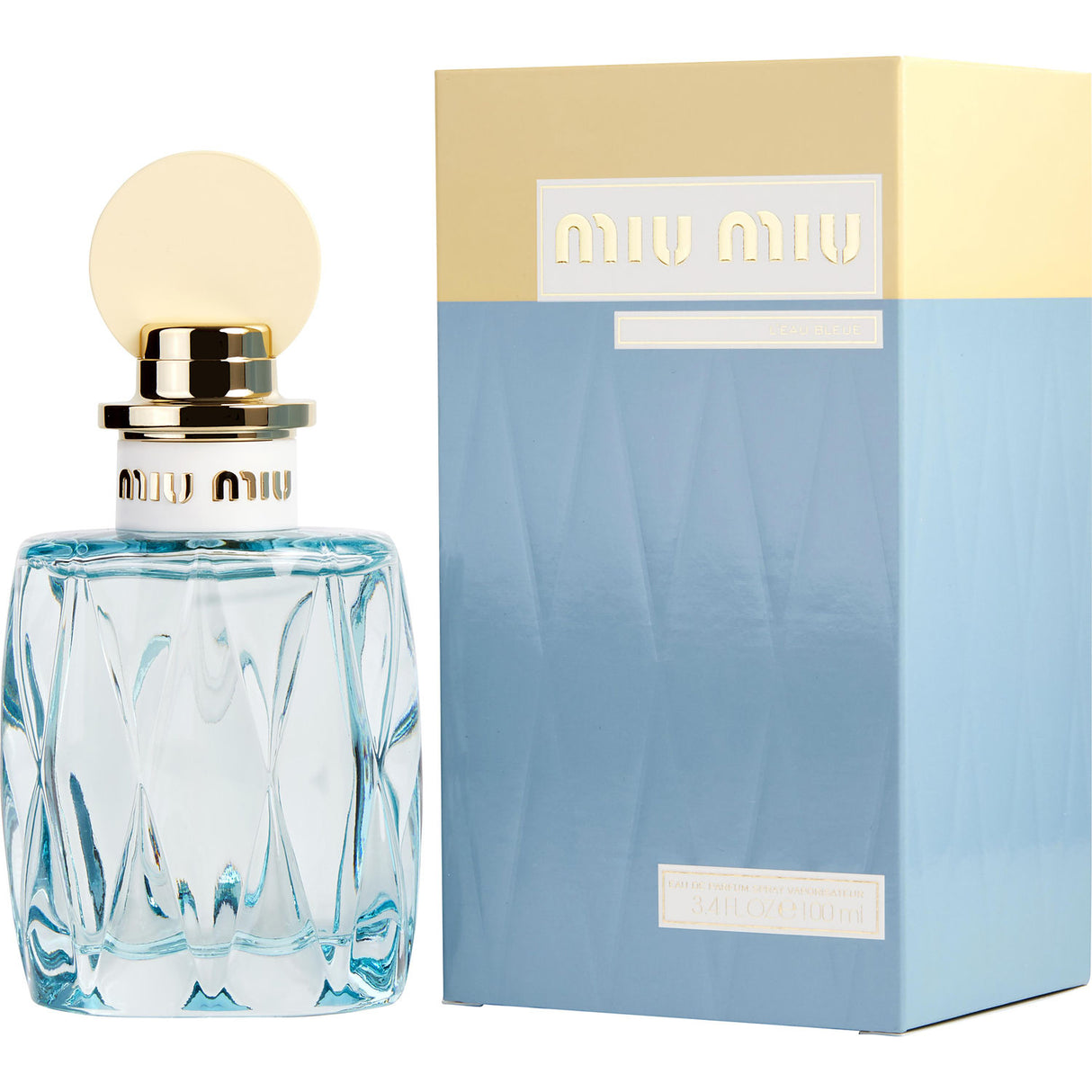 MIU MIU L'EAU BLEUE by Miu Miu - EAU DE PARFUM SPRAY 3.4 OZ - Women