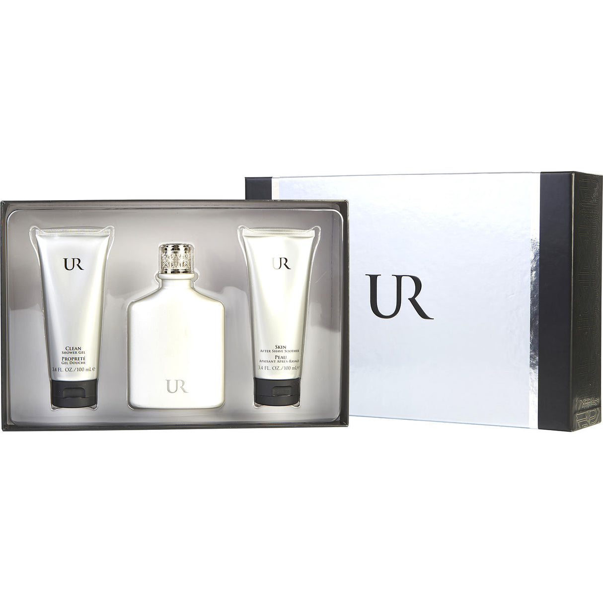 UR by Usher - EDT SPRAY 3.4 OZ & AFTERSHAVE SOOTHER 3.4 OZ & SHOWER GEL 3.4 OZ - Men