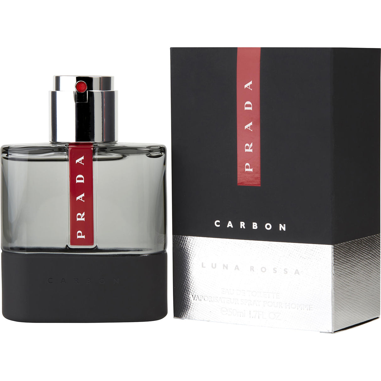 PRADA LUNA ROSSA CARBON by Prada - EDT SPRAY 1.7 OZ - Men