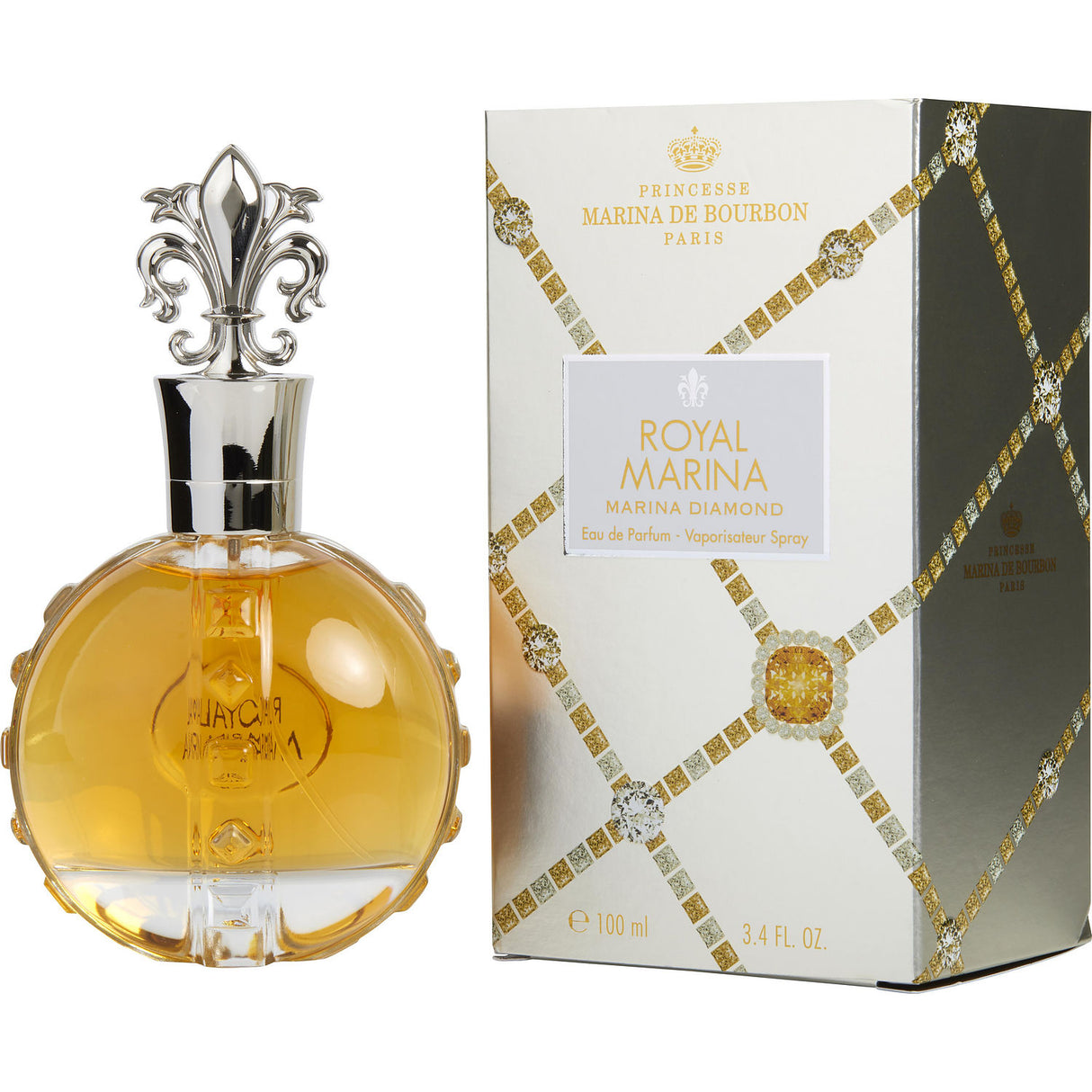 MARINA DE BOURBON ROYAL MARINA DIAMOND by Marina de Bourbon - EAU DE PARFUM SPRAY 3.4 OZ - Women