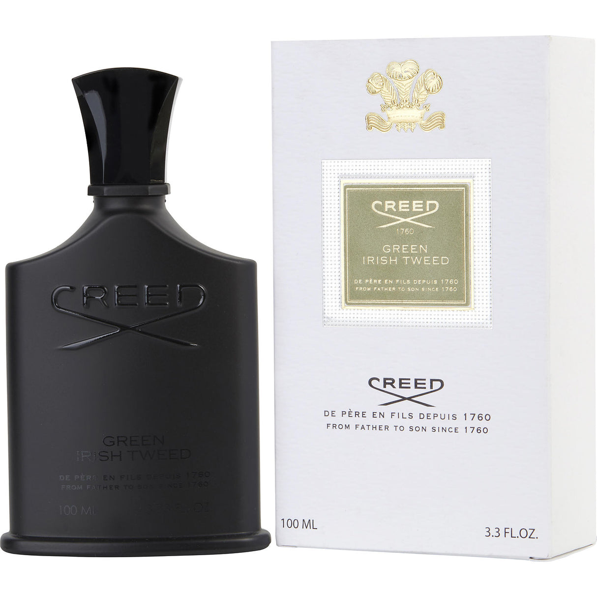 CREED GREEN IRISH TWEED by Creed - EAU DE PARFUM SPRAY 3.3 OZ - Men