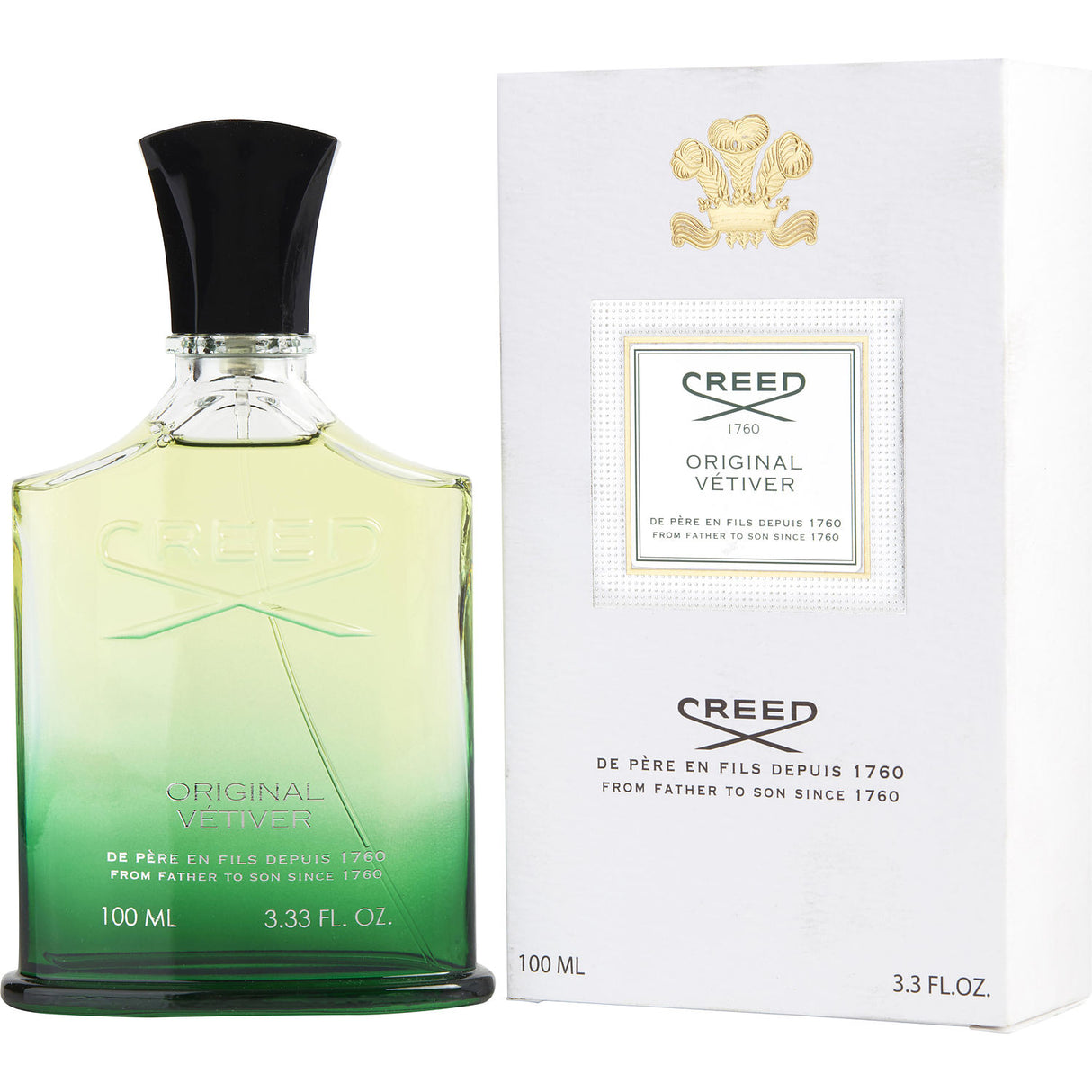 CREED VETIVER by Creed - EAU DE PARFUM SPRAY 3.3 OZ - Men