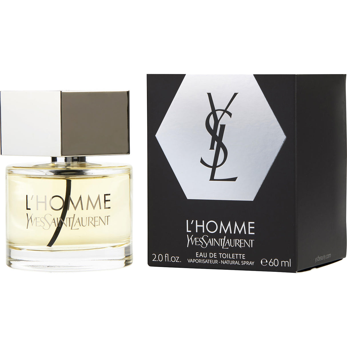 L'HOMME YVES SAINT LAURENT by Yves Saint Laurent - EDT SPRAY 2 OZ (NEW PACKAGING) - Men