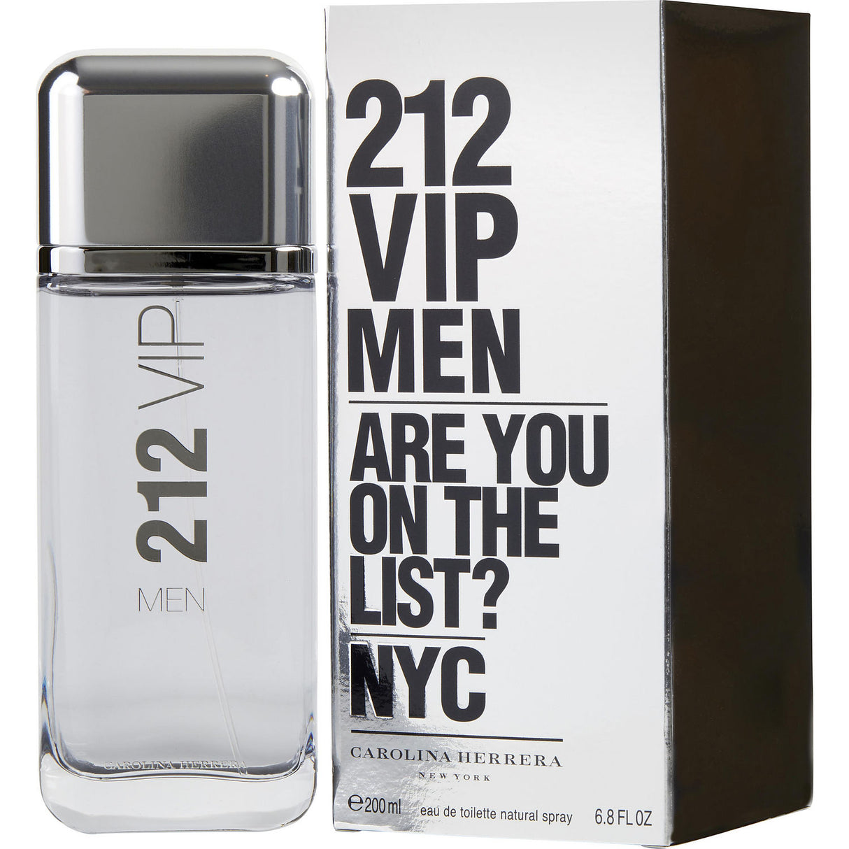 212 VIP by Carolina Herrera - EDT SPRAY 6.8 OZ (NEW PACKAGING) - Men