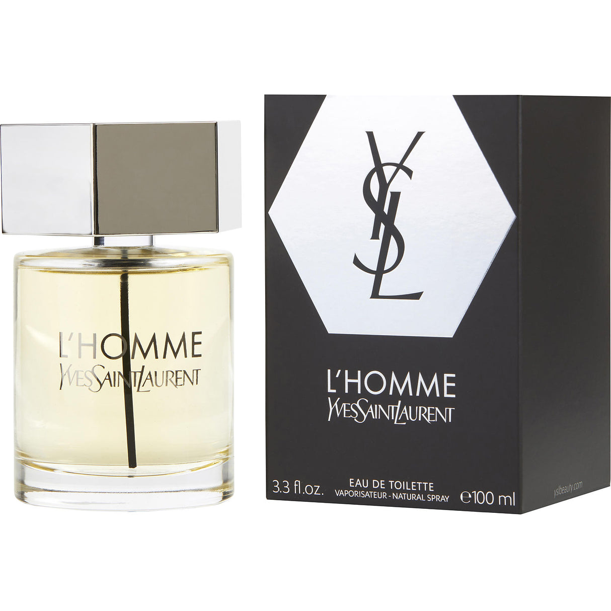 L'HOMME YVES SAINT LAURENT by Yves Saint Laurent - EDT SPRAY 3.3 OZ (NEW PACKAGING) - Men