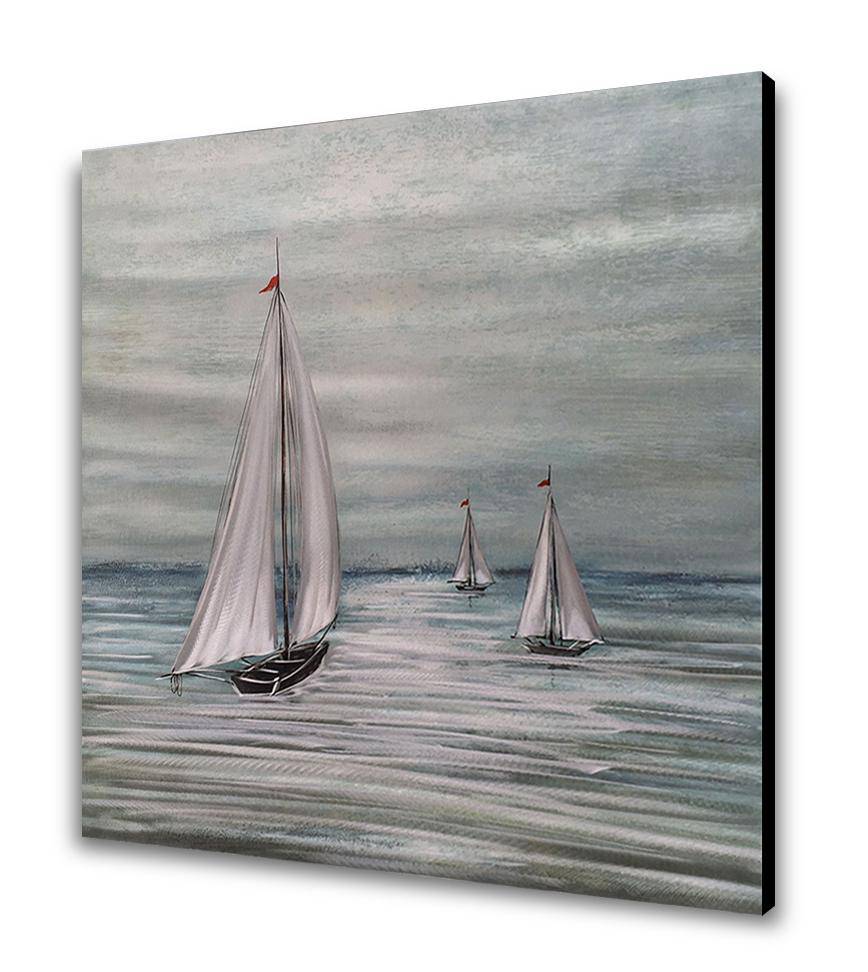 Sailboats Metal Wall Art by Peterson Housewares & Artwares