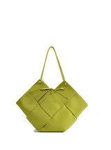 Taylor Contexture Leather Bag, Kiwi Green by Bob Oré