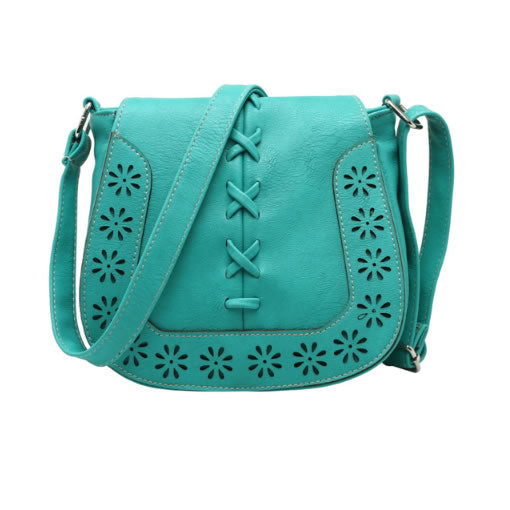 Daisy Dots Follow The Sun Handbags In 8 Colors by VistaShops