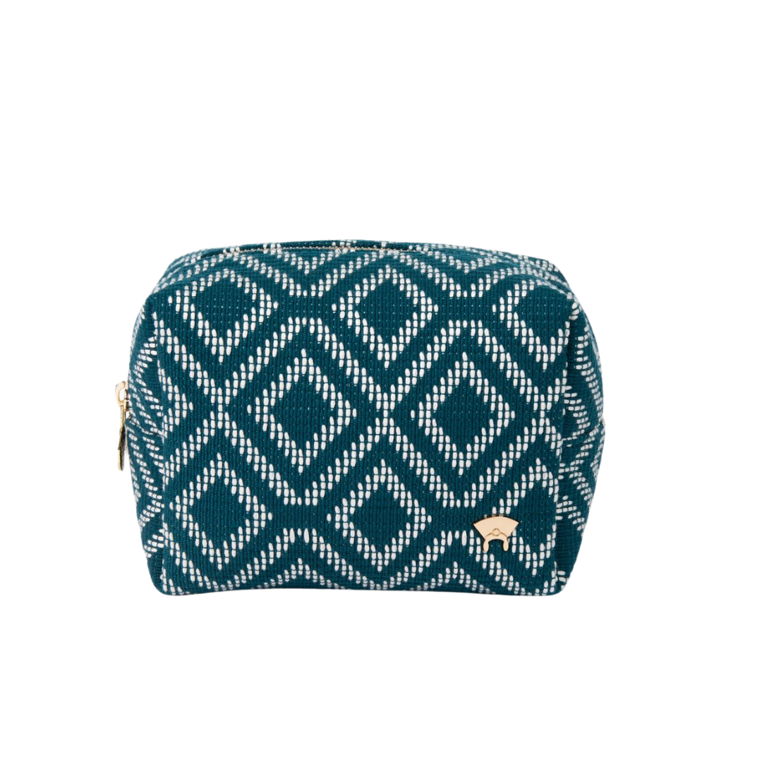 Abike Makeup Pouch - Teal by Olori