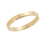 2.5mm Flat Ring by eklexic jewelry